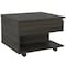 Tuhome Luanda Lift Top Coffee Table, Casters, One Shelf, Espresso, 19.6 L x 21.6 in W x 15.3 H MLC5015 - alternate 8